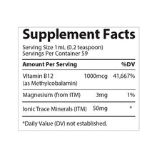 Cargar imagen en el visor de la galería, Ionic B12, Suplemento dietético, Trace Minerals 59 ml