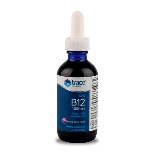Ionic B12, Suplemento dietético, Trace Minerals 59 ml