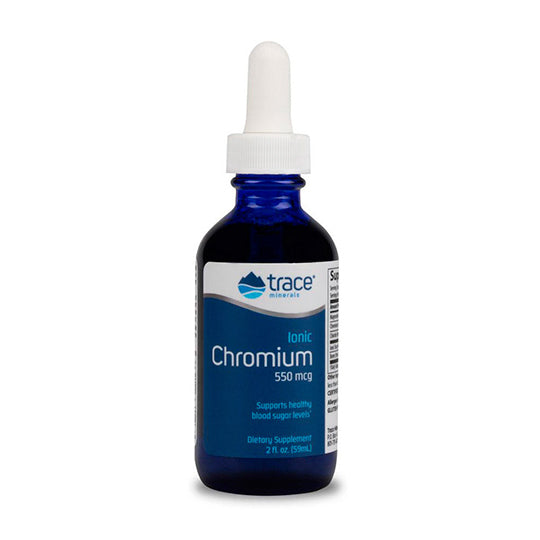 Ionic Chromium, Suplemento dietético, Trace Minerals 59 ml