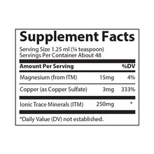 Cargar imagen en el visor de la galería, Ionic Copper, Suplemento Dietético, Trace Minerals 59 ml