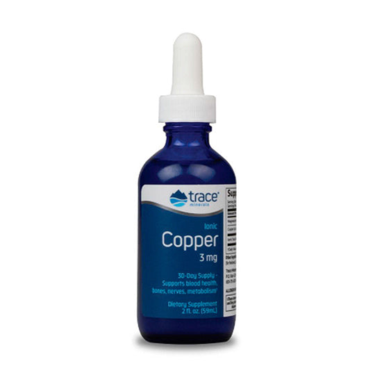 Ionic Copper, Suplemento Dietético, Trace Minerals 59 ml