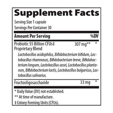 Cargar imagen en el visor de la galería, Probiotic 55 Billion, Suplemento Dietético, Trace minerals 30 caps