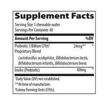 Cargar imagen en el visor de la galería, Children´s Chewable Probiotic, Suplemento Dietético, Trace Minerals 30 caps