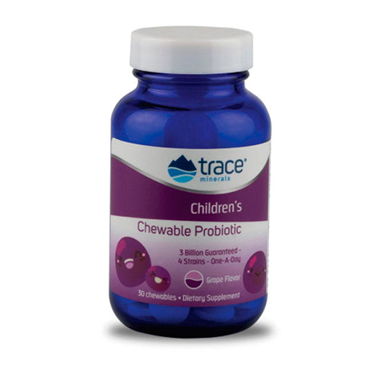 Children´s Chewable Probiotic, Suplemento Dietético, Trace Minerals 30 caps