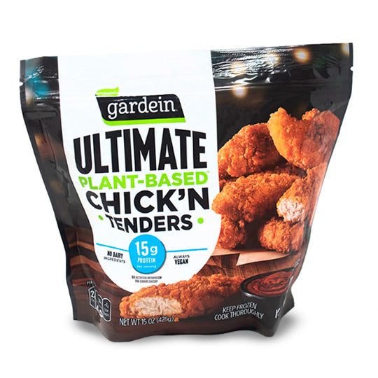 Ultimate Plant-Based Chick’n Tenders, Gardein 425 g