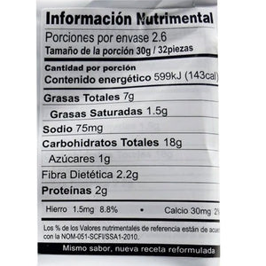 Churros Sabor Natural Sal del Himalaya de Amaranto Orgánico, I am (aranth) 80 g