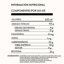 Cargar imagen en el visor de la galería, Almendra con Chocolate sin Azúcar 250 g