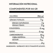 Cargar imagen en el visor de la galería, Harina de Garbanzo 500 g