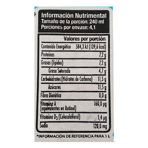 Leche Entera Orgánica Bové 1 lt