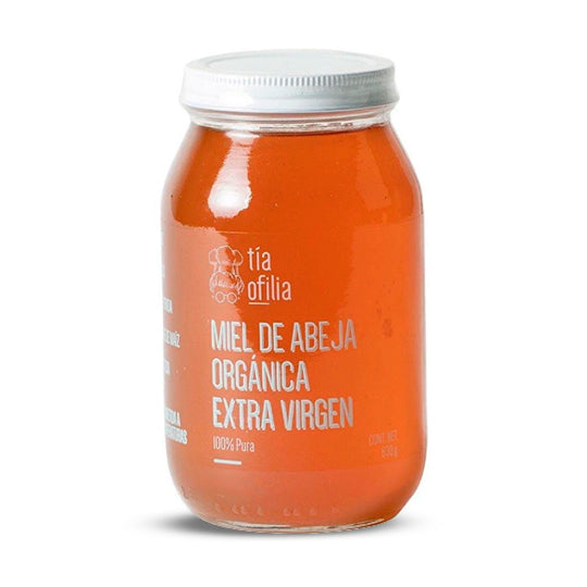 Miel de Abeja Orgánica Extra Virgen, Tía Ofilia 630 g