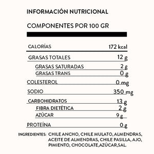 Mole Artesanal Almendrado 100 g