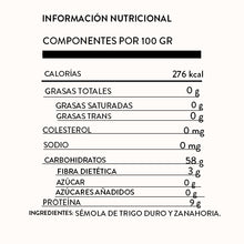 Cargar imagen en el visor de la galería, Pasta Orzo de Zanahoria 250 g